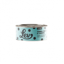 Lev Cat Adult Umido Complementare 140 gr - tonno, patate e carote - Confezione da 6 pezzi - Cibo umido per gatti - 1° ORDINE? scegli tra BZR5 / BZR20 + 200 pt fedeltà