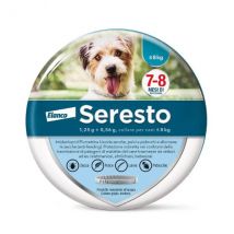 Seresto Collare Antipulci per Cani  - per cani fino a 8 kg (38 cm) - Antiparassitario per cani - 1° ORDINE? scegli lo sconto BZR5 / BZR20 + 200 punti fedeltà