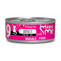 Disugual Mini Me Cat Adult Patè 85 gr - Maiale - Confezione da 12 pezzi - Cibo umido per gatti - 1° ORDINE? scegli lo sconto BZR5 / BZR20 + 200 punti fedeltà