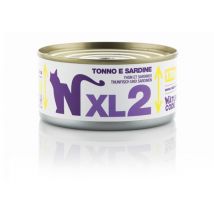 Natural Code XL 170 gr - 02 - Tonno e Sardine - Confezione da 24 pezzi - Cibo umido per gatti - 1° ORDINE? scegli lo sconto BZR5 / BZR20 + 200 punti fedeltà