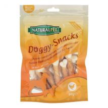 NaturalPet Doggy Snacks per cani 80 gr - Ossa pollo e calcio