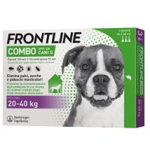 Frontline Combo Spot-On per cani  - 3 pipette per taglia grande (20-40 Kg)