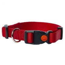 Collare in nylon regolabile a sgancio PetUp - rosso - 40-50 cm x 2,5h cm - 1° ORDINE? scegli lo sconto BZR5 / BZR20 + 200 punti fedeltà