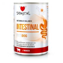 Disugual Diet Dog Metabolic Balance Patè Intestinal 400 gr - manzo - Confezione da 6 pezzi - Dieta Veterinaria per Cani - 1° ORDINE? scegli lo sconto BZR5 / BZR20 + 200 punti fedeltà