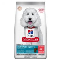 Hill's Science Plan Hypoallergenic Adult Medium Dog al Salmone - 14 Kg Croccantini per cani