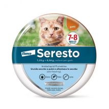 Seresto Collare per Gatti - 38 cm - Antiparassitario per gatti - 1° ORDINE? scegli lo sconto BZR5 / BZR20 + 200 punti fedeltà