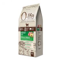 O-life Dog Grain Free Adult Mini Maiale fresco e Patate - 7 Kg - 1° ORDINE? scegli tra BZR5 / BZR20 + 200 pt fedeltà