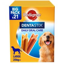 Pedigree Dentastix Large snack per l'igiene orale - 21 pezzi