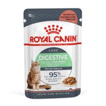 Royal Canin Digest Care in Salsa - 85 gr Confezione da 12 pezzi Cibo umido per gatti