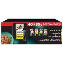 Sheba Mini Filets Selezione In Salsa Multipack - 40 x 85 gr Cibo umido per gatti