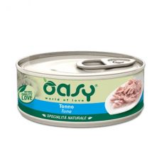 Oasy Specialità Naturale Cat Adult Straccetti in soft-jelly 150 gr - Tonno - Confezione da 6 pezzi - Cibo umido per gatti - 1° ORDINE? scegli lo sconto BZR5 / BZR20 + 200 punti fedeltà