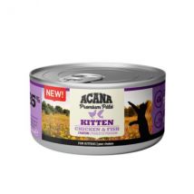 Acana Premium Patè Kitten Recipe Grain Free 85 gr - Pollo e pesce - Confezione da 6 pezzi - 1° ORDINE? scegli lo sconto BZR5 / BZR20 + 200 punti fedeltà