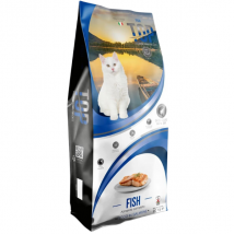 Top Gatto Fish Adult ricco di salmone - 20 kg - Croccantini per gatti - 1° ORDINE? scegli lo sconto BZR5 / BZR20 + 200 punti fedeltà
