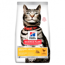 Hill's Science Plan Adult Urinary Health Alimento per gatti con Pollo - 1,5 Kg - 1° ORDINE? scegli lo sconto BZR5 / BZR20 + 200 punti fedeltà