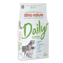 Almo Nature Daily Maintenance All Breeds con Tonno e Riso - 12 Kg - Croccantini per cani - 1° ORDINE? scegli lo sconto BZR5 / BZR20 + 200 punti fedeltà