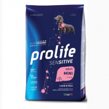Prolife Sensitive Cane Adult Mini Agnello e Riso - 2 Kg - Croccantini per cani - 1° ORDINE? scegli lo sconto BZR5 / BZR20 + 200 punti fedeltà