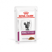 Royal Canin Veterinary Diet Renal Multipack 12 x 85 gr - Manzo - 1° ORDINE? scegli lo sconto BZR5 / BZR20 + 200 punti fedeltà