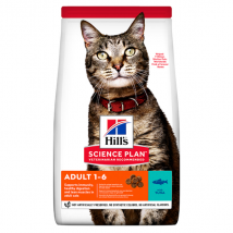 Hill's Science Plan Adult Alimento per gatti con Tonno - 3 Kg - Croccantini per gatti - 1° ORDINE? scegli lo sconto BZR5 / BZR20 + 200 punti fedeltà
