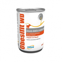 DRN Obesifit WD Dog Cibo Umido  - 400 gr - Confezione da 12 pezzi - Dieta Veterinaria per Cani - 1° ORDINE? scegli lo sconto BZR5 / BZR20 + 200 punti fedeltà