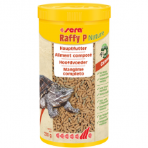 Sera Raffy P Nature mangime in granuli per tartarughe d'acqua  - 1000 ml - Cibo per tartarughe - 1° ORDINE? scegli lo sconto BZR5 / BZR20 + 200 punti fedeltà