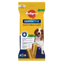 Pedigree Dentastix Medium snack per l'igiene orale - 5 pezzi - 1° ORDINE? scegli tra BZR5 / BZR20 + 200 pt fedeltà
