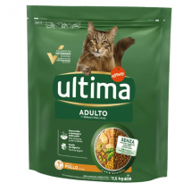 Ultima Cat Adult con pollo - 7,5 kg - 1° ORDINE? scegli tra BZR5 / BZR20 + 200 pt fedeltà
