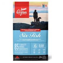 Orijen Six Fish Dog Food - 11,4 kg - Croccantini per cani - 1° ORDINE? scegli lo sconto BZR5 / BZR20 + 200 punti fedeltà