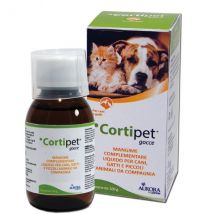 Aurora Biofarma Cortipet Gocce cane e gatto - 100ml - 1° ORDINE? scegli lo sconto BZR5 / BZR20 + 200 punti fedeltà