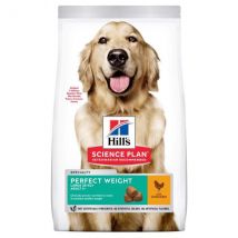 Hill's Science Plan Perfect Weight Large Adult Alimento per Cani con Pollo - 12 Kg Croccantini per cani