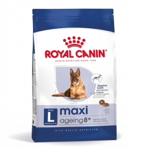 Royal Canin Maxi Ageing 8+  - 15 kg - Croccantini per cani - 1° ORDINE? scegli lo sconto BZR5 / BZR20 + 200 punti fedeltà
