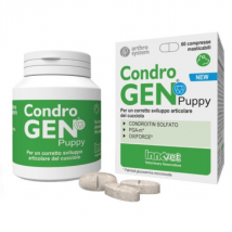 Innovet Condrogen Puppy per lo sviluppo articolare - 60 compresse - 1° ORDINE? scegli tra BZR5 / BZR20 + 200 pt fedeltà