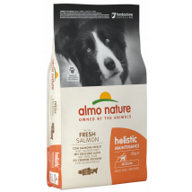 Almo Nature Holistic Maintenance Fresh Large Adult con Salmone - 12 kg - Croccantini per cani - 1° ORDINE? scegli lo sconto BZR5 / BZR20 + 200 punti fedeltà