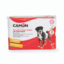 Pannolini a fascia elastica per cani maschi Camon - Misura 1 - 30/46 cm - 1° ORDINE? scegli lo sconto BZR5 / BZR20 + 200 punti fedeltà