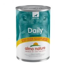 Almo Nature Daily Menù 400 gr - Pollo - Cibo Umido per Cani - 1° ORDINE? scegli lo sconto BZR5 / BZR20 + 200 punti fedeltà