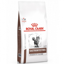 Royal Canin Veterinary Diet Gastrointestinal Moderate Calorie Feline  - 2 kg - Dieta Veterinaria per Gatti - 1° ORDINE? scegli lo sconto BZR5 / BZR20 + 200 punti fedeltà