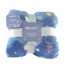 Coperta natalizia in plaid Super Soft Record - 90x130 cm - 1° ORDINE? scegli tra BZR5 / BZR20 + 200 pt fedeltà