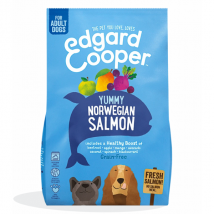Edgard & Cooper Adult  Grain Free  Salmone - 12 kg (formato crocchetta grande) - Croccantini per cani - 1° ORDINE? scegli tra BZR5 / BZR20 + 200 pt fedeltà