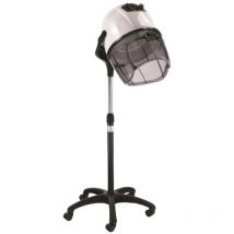 Casque de séchage professionnel avec pied blanc Record 1200 Watts