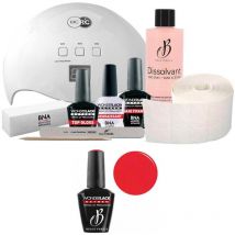 Pack Beauty Nails + Lampe 48 watts Wonderlak extrême Beautynails Corail WLE150
