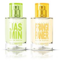 Mix Solaire : eau de parfum Jasmin 50ml et eau de parfum Fleur de Frangipanier 50ml