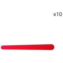 Pack de 10 mini limes double-face jetable fines 180/220