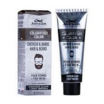Coloration Cheveux & Barbe Châtain Clair N°5.1 Hairgum 60ml