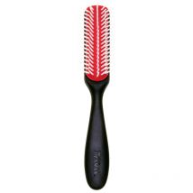 Brosse D143 Classic Styling rouge & blanche 5 rangs Denman