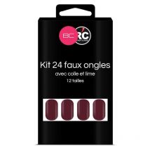Boîte de 24 tips faux-ongles Winterbloom Beauty Coiffure