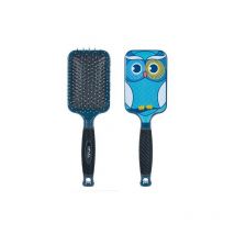 Brosse raquette hibou turquoise