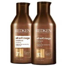 Duo nourrissant cheveux très secs All Soft Mega Redken