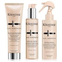 Trio soins coiffants Curl Manifesto Kérastase