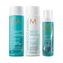 Trio Couleur : Shampooing 250 ml + Conditionneur 250 ml + Spray 160 ml Moroccanoil