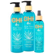 Trio Curl activateur de boucles Aloe Vera CHI