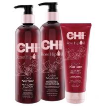 Trio traitement réparateur Rose Hip Oil CHI